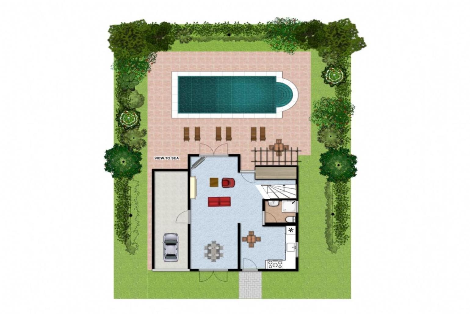 Villa Marina Svoronata Bagian luar foto