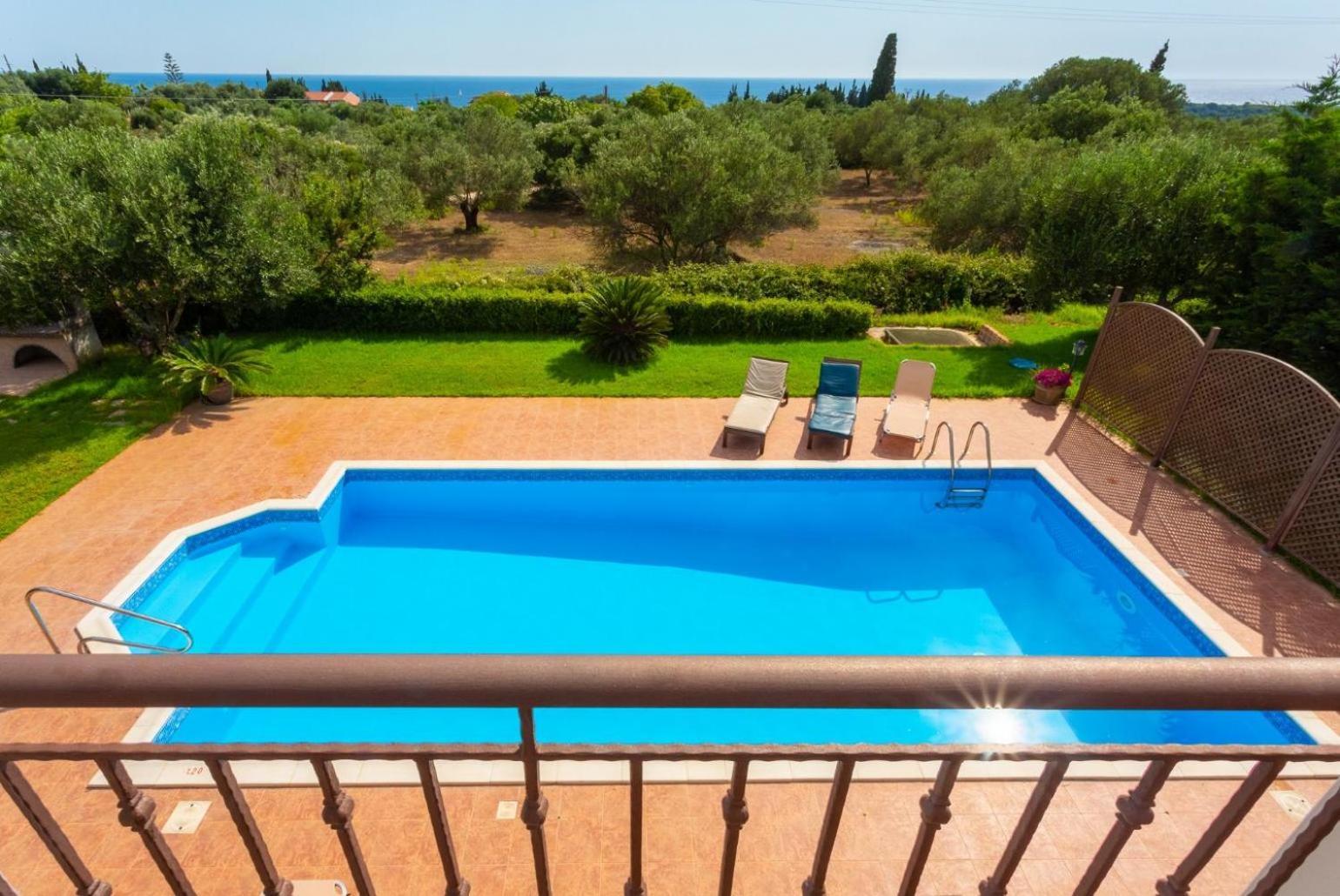 Villa Marina Svoronata Bagian luar foto