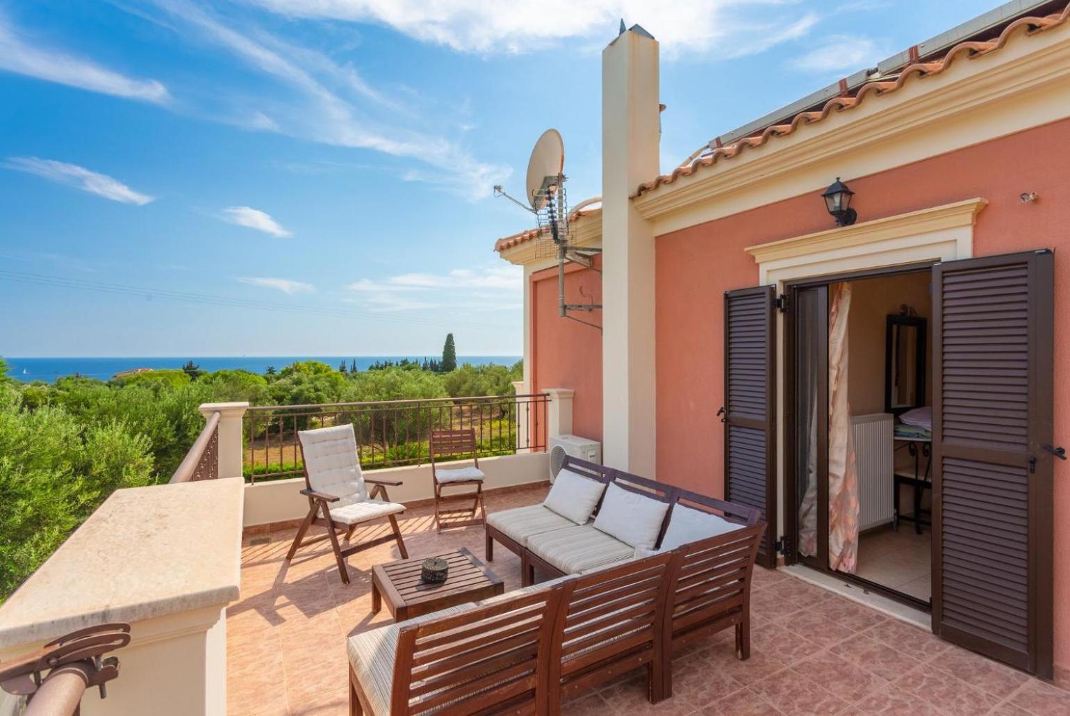 Villa Marina Svoronata Bagian luar foto