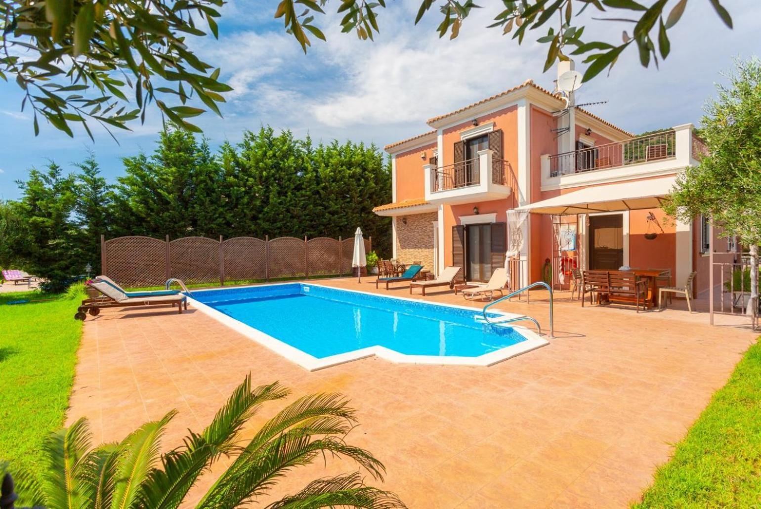 Villa Marina Svoronata Bagian luar foto