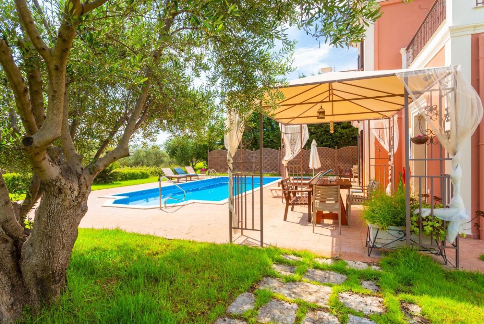 Villa Marina Svoronata Bagian luar foto